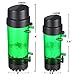 QANVEE Fluidized Moving Bed Bubble Bio Media Filter for Aquarium Fish Tank with Air Stone and Sponge Filter (LH-300)