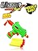 JA-RU Mini Foam Dart Gun for Kids (8 Toy Gun Pistol) w/ 5 Refill Soft Bullet Foam Darts. Fidget Gun Toy, Bulk Party Favors for Boys, Treasure Chest Toys. 5483-8p