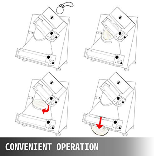 5 VEVOR+Commercial+Dough+Roller+Sheeter