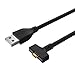Fitian Fitbit Ionic Charging Cable, Replacement USB Charging Cord Cable Accessories Charger Cable Adapter for Fitbit Ionic Wristband Smart Watch (2 Pcs Fitbit Ionic Charger Cable) … …