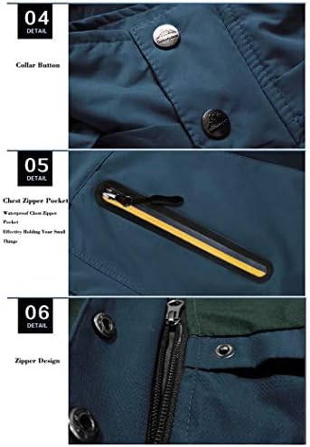 Adjustable water-resistant hooded jacket with multiple pockets, priced at $39.98.