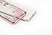 [Secret Garden] HAOTP Beauty Luxury Butterfly Floral Flower Diamonds Shiny Plating Frame Plating Bumper Soft Flexible TPU Transparent Skin Case for Samsung Galaxy NOTE 5-Swarovski (Rose Gold/Pink)