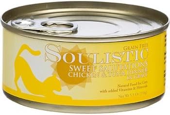 Soulistic Sweet Salutations Chicken &amp; Tuna Dinner Adult Canned Cat Food in Gravy