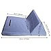 Tablet Pillow Holder,Bagvhandbagro For Galaxy And IPad, Mini Tablet Computer Holder Sofa Reading Stand, Self Standing Or Use on Lap, Bed, Sofa, Couch. Color Blue