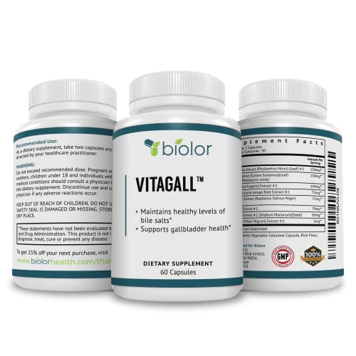 VitaGall™ Gallbladder Health Supplement by Biovy™ Natural