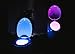 NightLight - Motion Activated Toilet Night Light With 16-Color Changes - Water Resistant LED - Motion Sensor That Only Activates in Darkness, Battery Operated With Energy Saver