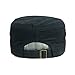 Rayna Fashion Men Women Vintage Distressed Washed Cotton Twill Cadet Army Cap Adjustable Military Hat Flat Top Baseball Cap US Navy Blue Royal Blue