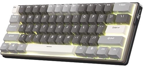 RK ROYAL KLUDGE RK61 Plus Wireless Gaming Keyboard, 60 Percent ...