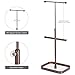 Keebofly Jewelry Stand Organizer,2 Pack Necklace Organizer Display with Adjustable Height for Necklaces Bracelet Earrings and Ring Bronze