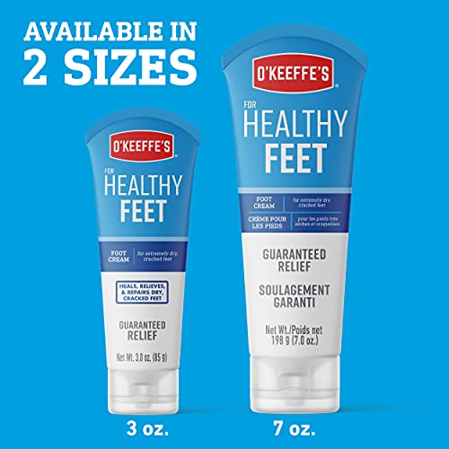 With a 100% money-back guarantee, you can trust the effectiveness of O'Keeffe's for Healthy Feet Foot Cream. Simply return any unused portions to their address for a prompt refund. Get your feet feeling healthy and moisturized again with this powerful foot cream. Description by ChatGPT.