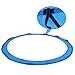 SONGMICS Replacement Trampoline Safety Pad, 8/10/12/13/14/15/16FT Waterproof Surround Spring Cover, Round Foam Pad Blue