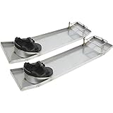 QLT By MARSHALLTOWN KB230 Stainless Steel Knee Boards with Knee Pads