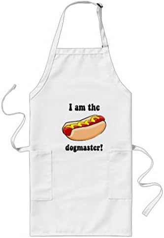 Sunningq Funny Hotdog Long Apron