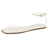 TKEES Women's Square Toe Twiggy Sandals