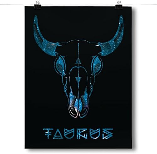 Inspired Posters Cosmic Zodiac - Taurus Poster Size 24x36