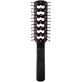 Cricket Static Free Mini Fast Flo Vent Hair Brush - Curling, Blow Drying, Detangling and Styling Wet or Dry Hair, Ideal for Travel, 1.5", Suitable for All Hair Types