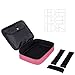 Electronic Organizer BAGSMART Travel Cable Organizer Bag for Hard Drives, Cables, Charger, Phone, USB, SD Card (Pink-Large)