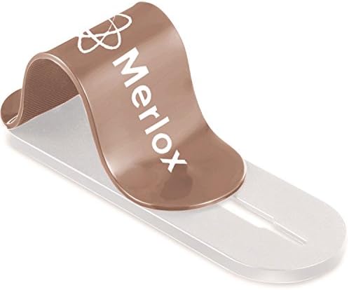 Merlox Flexible SmartPhone Holder, New 2018, Comfortable, Elegant and Cool Design. Never Drop Your Phone while using Facetime or catching Pokemon (Brown)