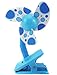 Eforstore Baby Clip-on Mini Stroller Fan Cute Crib Cooling Fans (Blue New Style)
