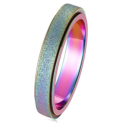 AmorArtSky Anxiety Ring for Women Fidget Ring:Fidget Rings for