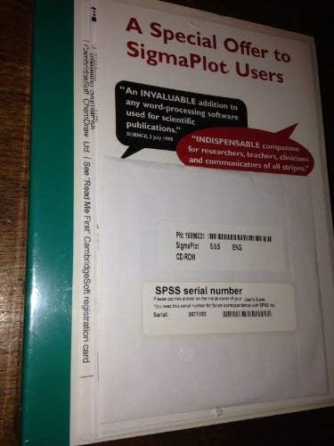 Sigmaplot 5.0 for Windows User Guide Paperback – December 31, 1999