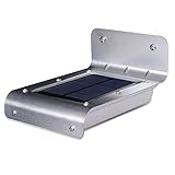 Qedertek Super Bright Solar Light, 16 LED Waterproof Outdoor Motion Sensing Security Lighting for Garden, Patio, Deck, Yard, Pathway and Driveway