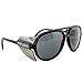 TITUS G35 Retro Aviator Z87 Sunglasses Eye Protection w/Side Shield Motorcycle Shooting DOT ANSI CE Approved Safety Glasses (Smoke)