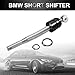 RYANSTAR Car Short Shifter Quick Gear Shifter Compatible with BMW E30 E36 E39 M3 M5 Z3 325 (Black)