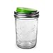 Ecojarz Silicone Drink Top for Wide-Mouth Mason Jars