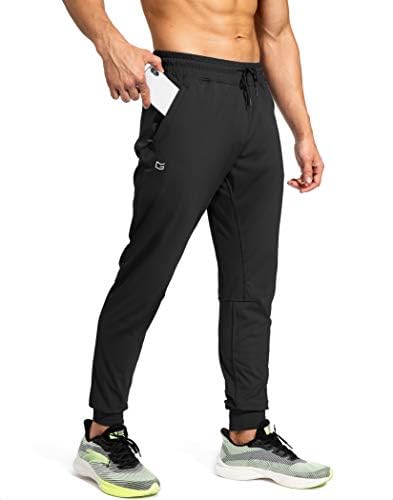 G Gradual Men's Sweatpants with Zipper Pockets Athletic Pants
