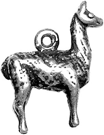 925 Sterling Silver South Ameican Camel / Alpaca / Llama Pendant Charm