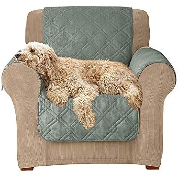 Amazon.com: SureFit Microfiber Chair Pet Throw/Slipcover ...