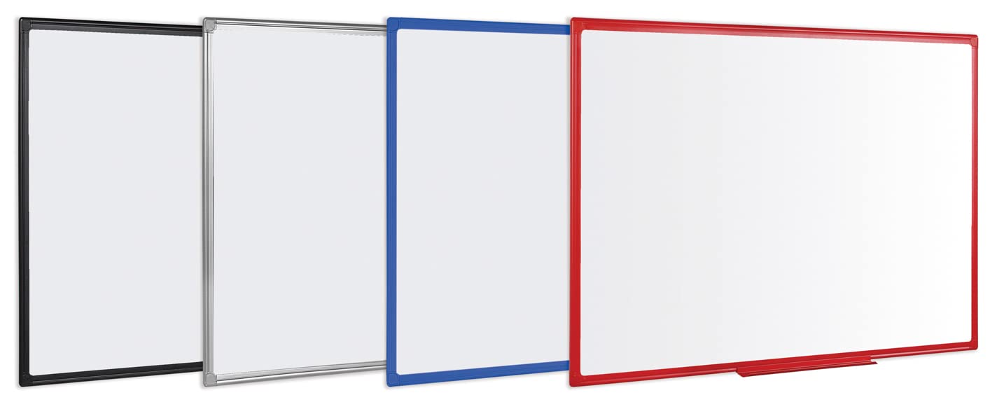 Bi-Office 600 x 450 mm Non Magnetic Dry Wipe Board, 60x45cm