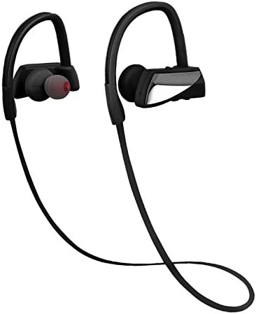 Bluetooth Headphones, IPX7 Waterproof Wireless Sports Earphones with w/Mic HD Stereo Earbuds Workout 8 Hour Battery Noise Cancelling for Running Or Gym Workout Gift