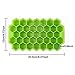 Ice Cube Trays Silicone DaCool Ice Mold with Lids 2 Packs 74 Cubes Totally Easy-Release Flexible Spill-Resistant Stackable Durable BPA Free Stackable Durable and Dishwasher Safe - Green & Purple