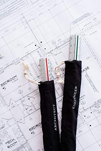 image for FEQM Architectural Scale Ruler (Imperial) and Engineer Scale Ruler Set
