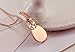 Korean Love Style Rose Gold Plated Maneki-neko Fortune Cats Lucky Cat Pendant Necklace