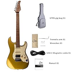 GTRS S801 Electric Guitar Maple Fretboard
