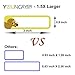 180 Pcs Baby Bottle Labels for Daycare, Waterproof, Self-Lamination, Write-on, Fun Design