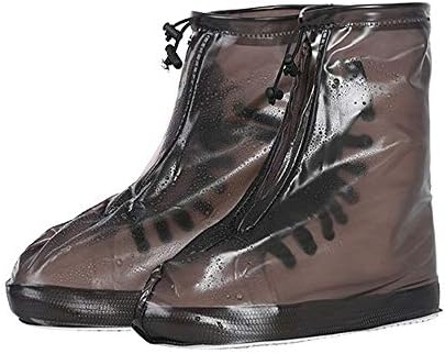 Reusable Rain Shoes Covers Waterproof Overshoes, Unisex PVC Anti-slip Snow Rain Boot by UNPOPULAR