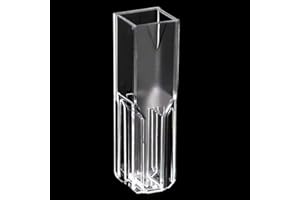Cuvette 1.5ml Spectrophotometer Semi Micro Plastic Cuvettes Light Path 10 mm Wavelength Range 340~750nm 100Pcs