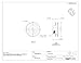 TB Woods AK3058 FHP Bored-to-size V-Belt Sheave, A Belt Section, 1 Groove, 5/8
