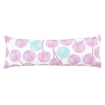 Amazon Com Standard Body Pillowcase Decorative Pink Watercolor