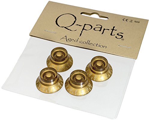 Q-Parts Aged Collection Bell Knoib Set For Gibson Les Paul