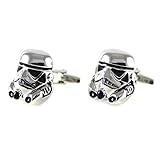 MENDEPOT Star Wars Movie Cufflinks In Box Yoda Cufflink Darth Vader Cufflinks In Box (CLONE SLR)