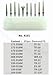 10pcs FG Diamond Burs Kit 1.60mm Dia-burs