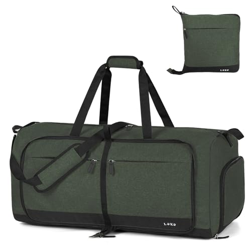 Lekesky Foldable Travel Duffel Bag