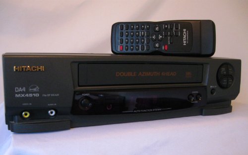 HITACHI-4-Head-VCR-Mono-VT-MX4510A