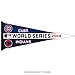 2016 MLB World Series Classic Dueling Pennant Chicago Cubs Vs Cleveland Indians 12 x 30