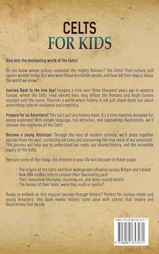Celts for Kids: An Enthralling Overview of Celtic History, Ancient Britons, and Their Conflicts with the Romans 1